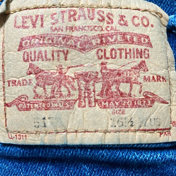 Levi’s Jeans for Girls Flare 517   Size 16 1/2 - Picture 4 of 7